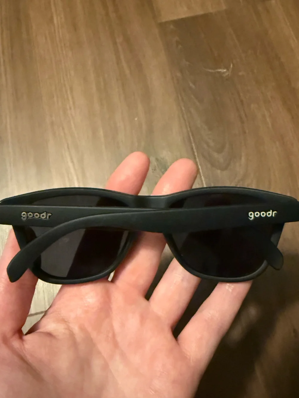 Men's Black Classic Wayfarer Sunglasses - Unbranded